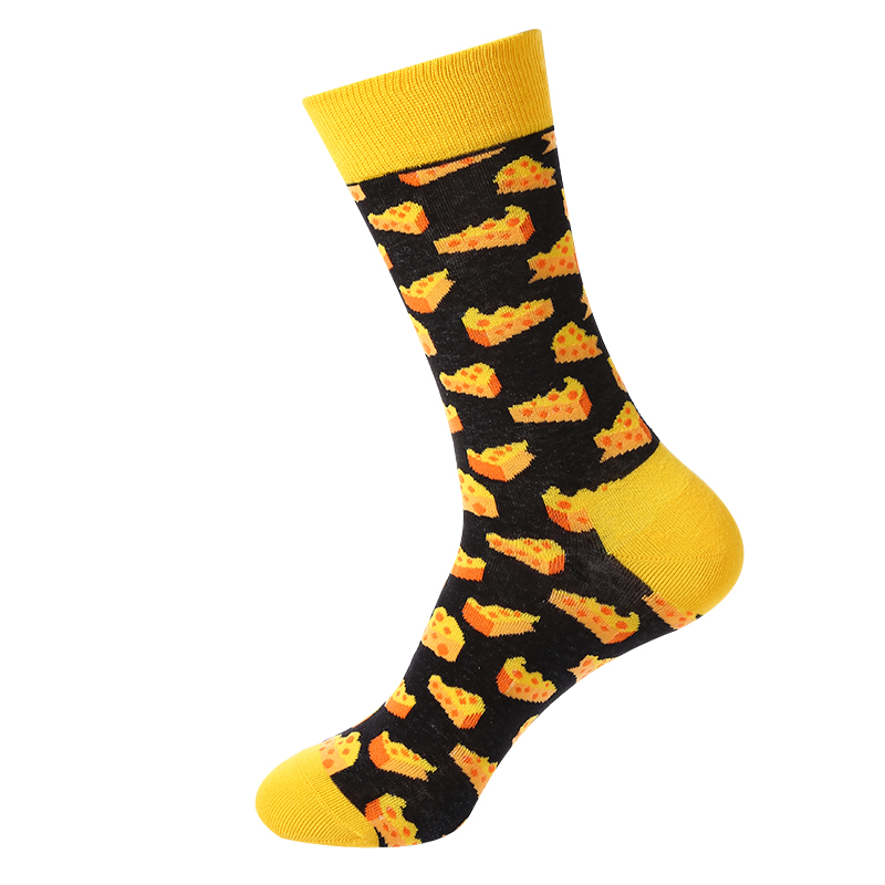 Jacquard hip-hop style platea modo socks