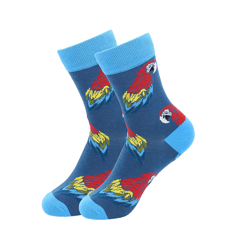Jacquard feminarum medium socks vitulus