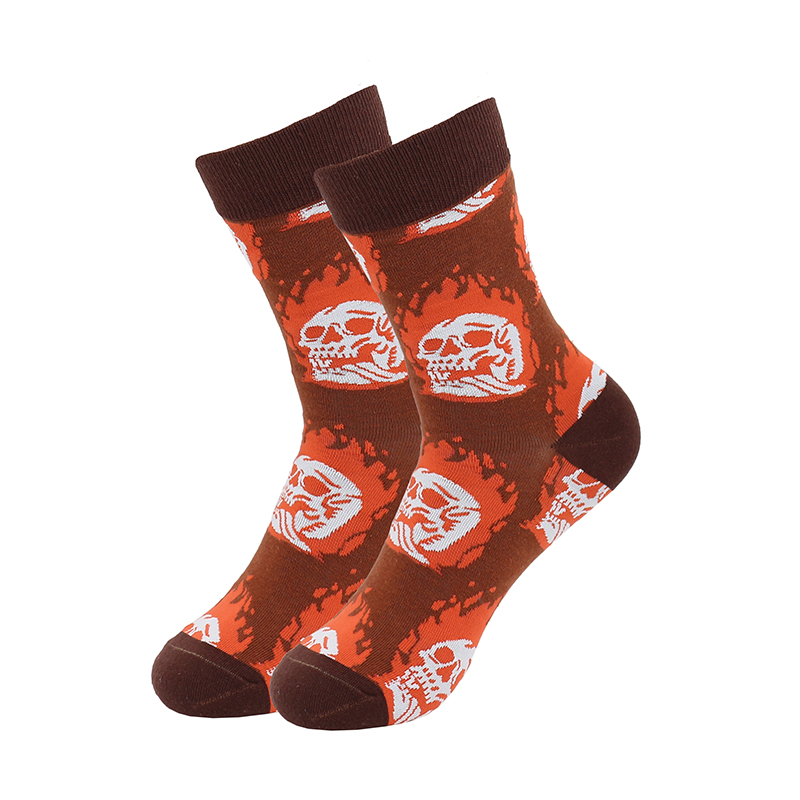 Jacquard feminarum medium socks vitulus