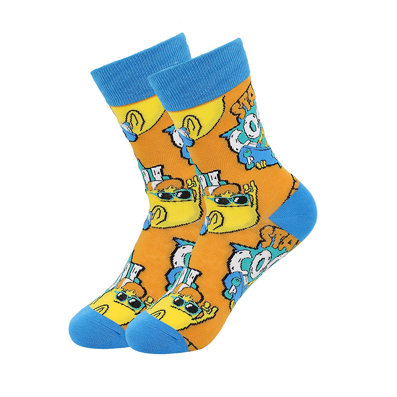Jacquard feminarum medium socks vitulus