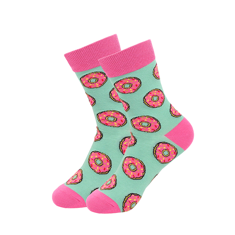 Jacquard feminarum medium socks vitulus