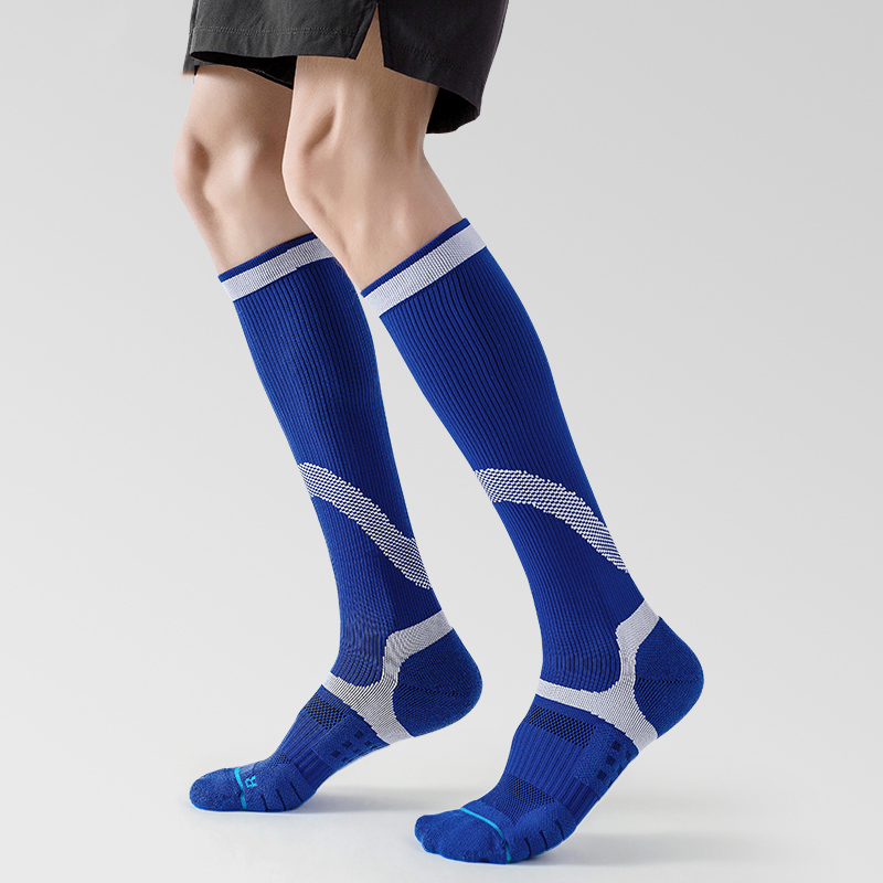 Clara jacquard compressionem socks velit revolutio
