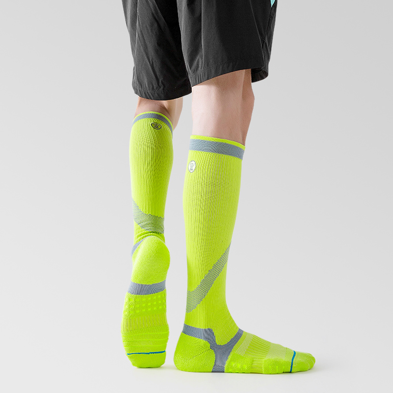 Clara jacquard compressionem socks velit revolutio