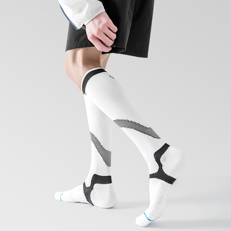 Clara jacquard compressionem socks velit revolutio