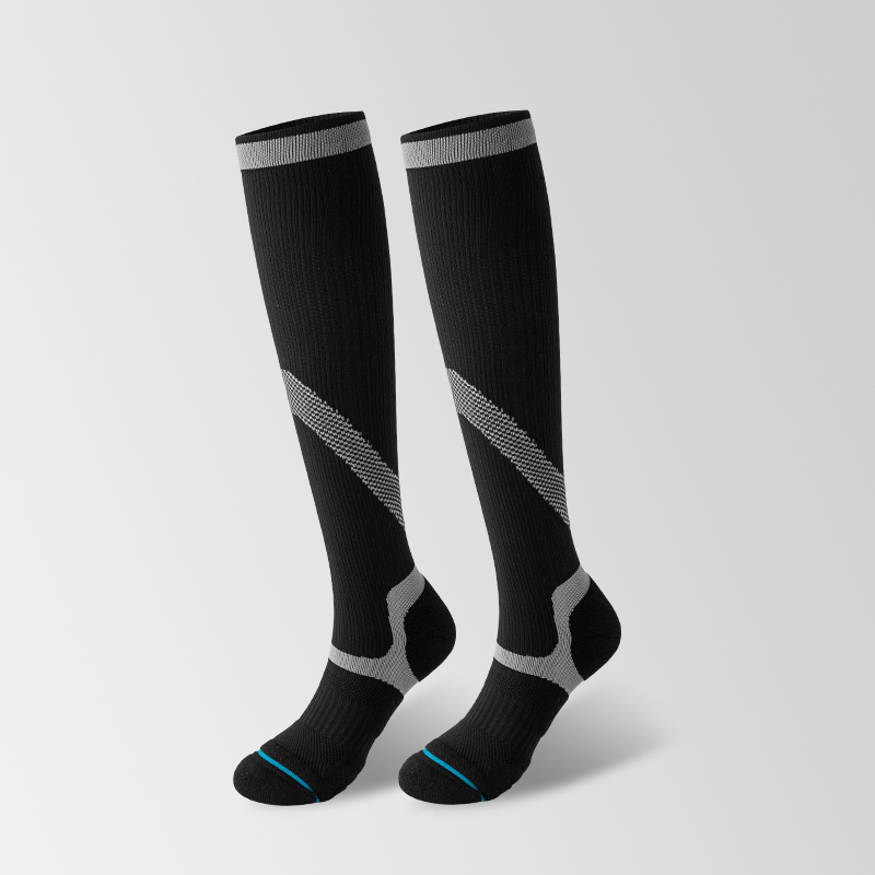 Clara jacquard compressionem socks velit revolutio