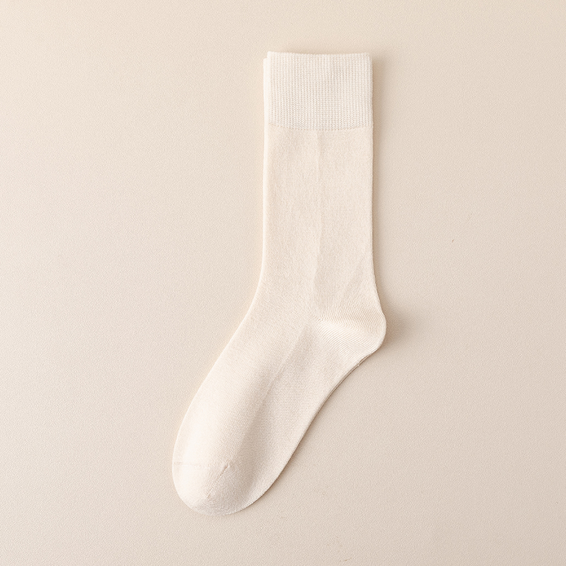 Mulieres solidum color vitulus socks medium