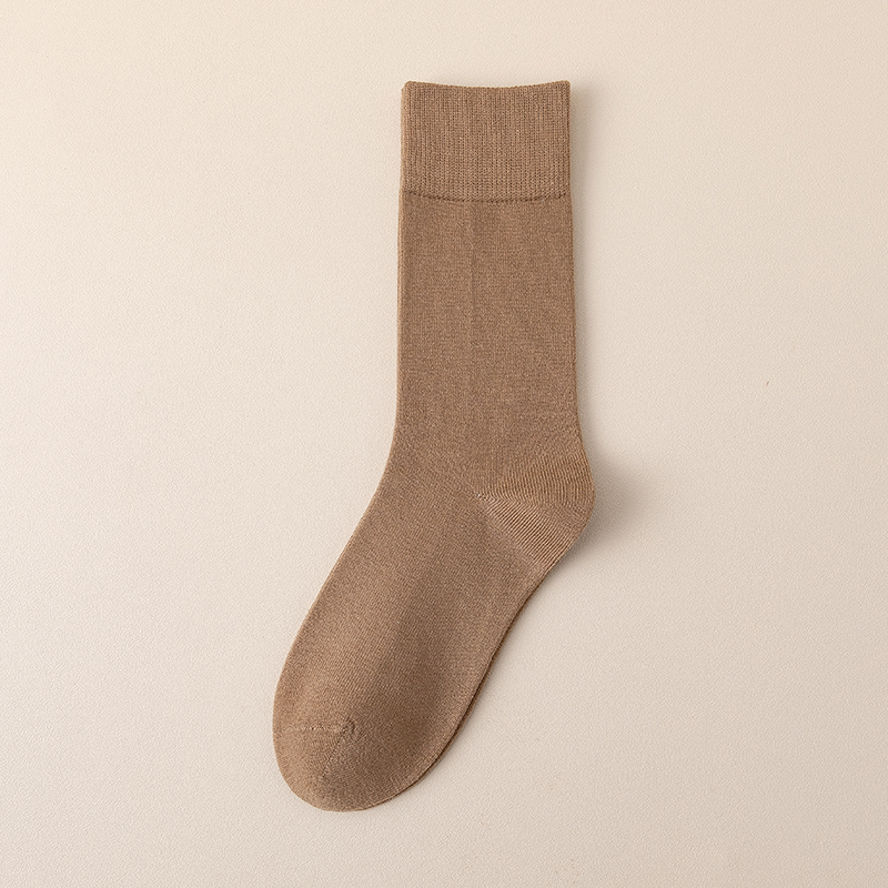 Mulieres solidum color vitulus socks medium