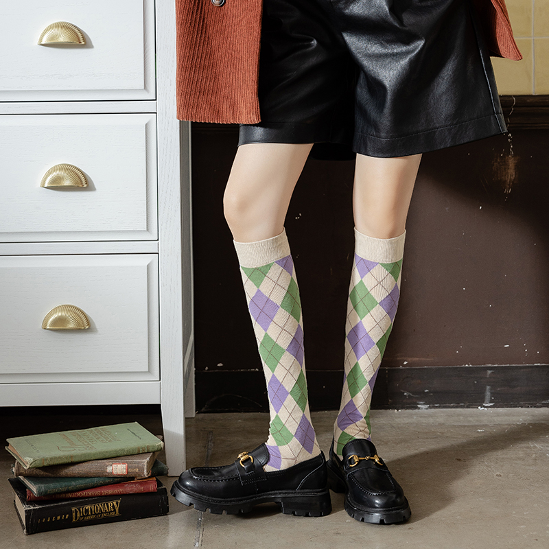 Women scriptor iaspis exemplar super-in genu bombacio socks