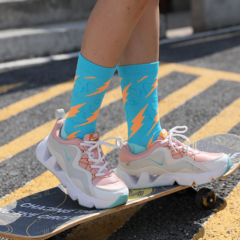 Clara jacquard velit cycling velox-siccatio compressionem socks
