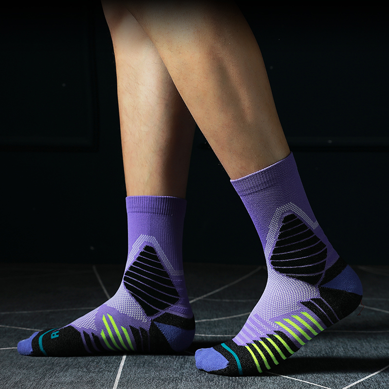 Clara jacquard ultrices terry socks