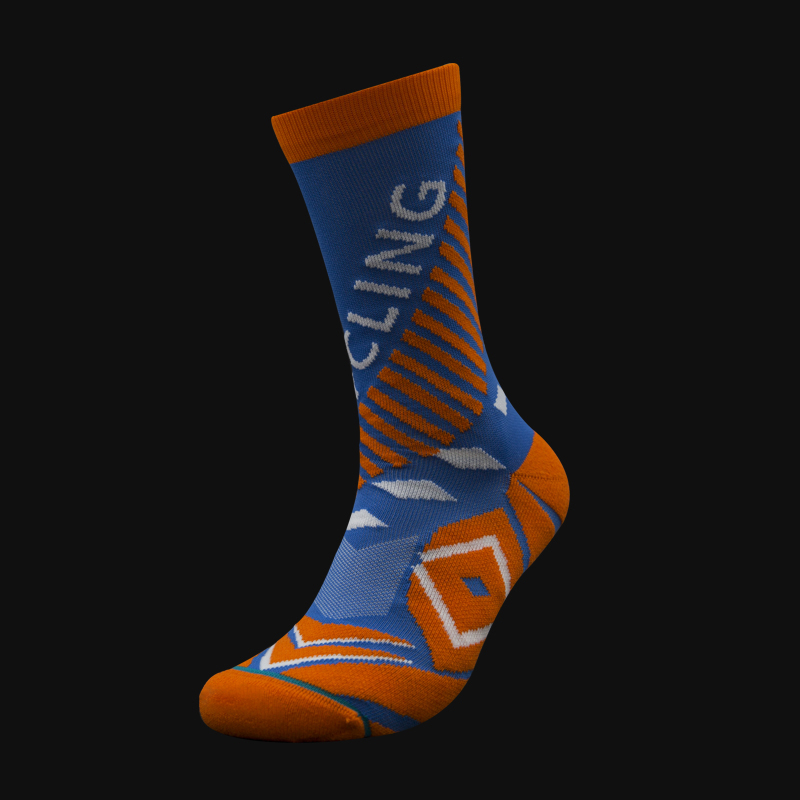 Velit cycling pressura nylon jacquard socks