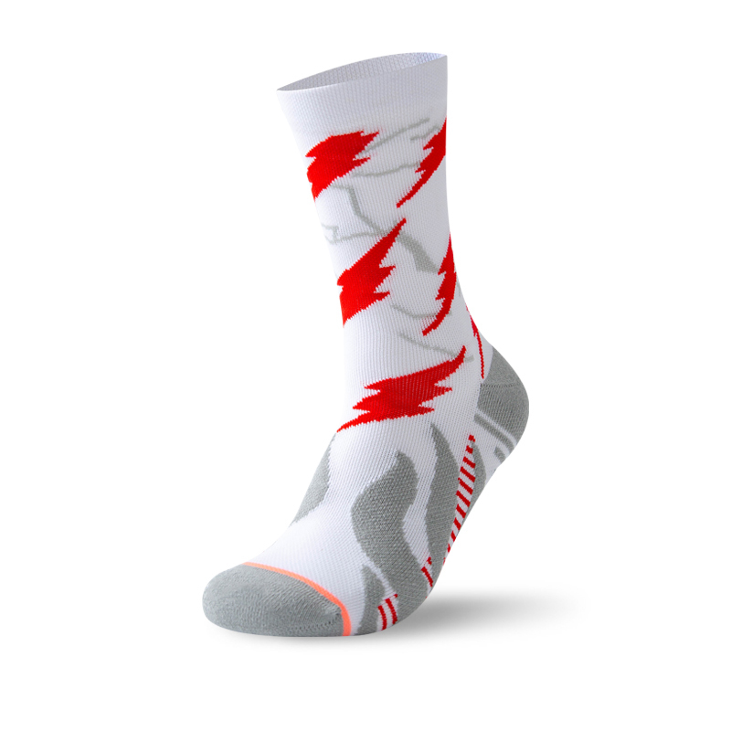 Clara jacquard velit cycling velox-siccatio compressionem socks