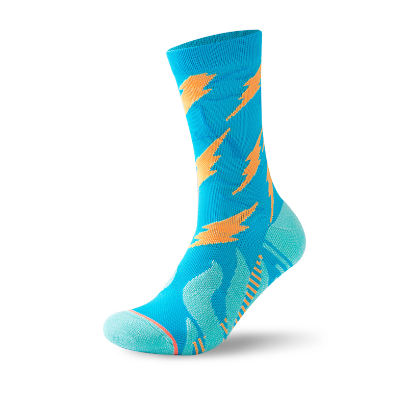 Clara jacquard velit cycling velox-siccatio compressionem socks