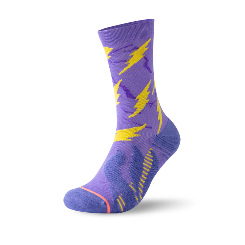 Clara jacquard velit cycling velox-siccatio compressionem socks